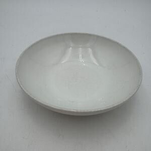 Vintage Place Bowl in Centura White by Corning Fruit Berry Dessert 1960s 5.25"